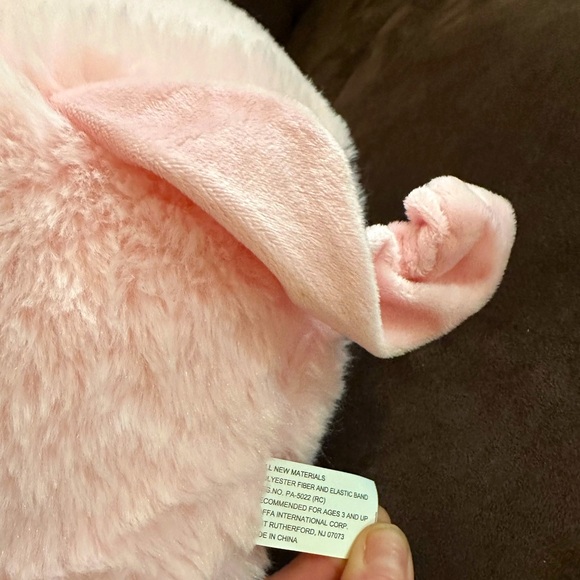 NWT Giant Plush Pink Pig stuffed animal Super Soft Great Gift both kids & adults - Picture 9 of 15